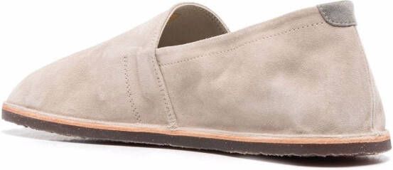 Brunello Cucinelli Loafers met ronde neus Beige