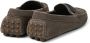 Brunello Cucinelli Monili leren loafers Grijs - Thumbnail 3