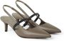 Brunello Cucinelli Slingback pumps met bandje Bruin - Thumbnail 2