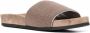 Brunello Cucinelli Slippers met afwerking van eco-messing Beige - Thumbnail 2