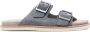 Brunello Cucinelli Slippers met gespdetail Grijs - Thumbnail 2