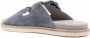 Brunello Cucinelli Slippers met gespdetail Grijs - Thumbnail 3