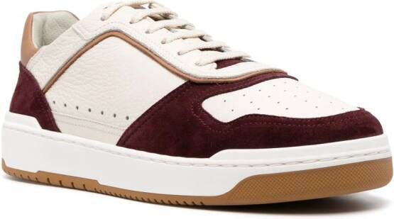 Brunello Cucinelli Sneakers met vlakken Beige
