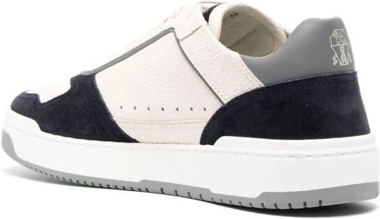 Brunello Cucinelli Sneakers met vlakken Wit