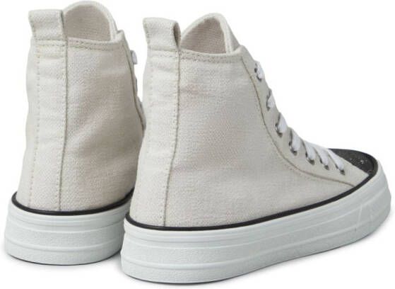 Brunello Cucinelli Sneakers met vlakken Wit