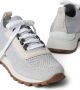 Brunello Cucinelli Soksneakers Grijs - Thumbnail 4