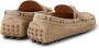 Brunello Cucinelli Suède loafers met strikdetail Beige - Thumbnail 3