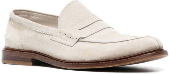 Brunello Cucinelli Suède loafers Beige