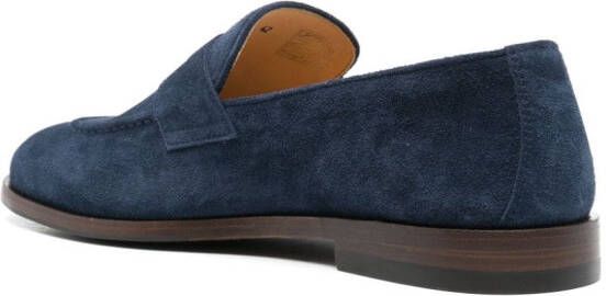 Brunello Cucinelli Suède loafers Blauw