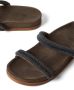 Brunello Cucinelli Suède sandalen Bruin - Thumbnail 4