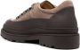 Brunello Cucinelli Tweekleurige veterschoenen Bruin - Thumbnail 3