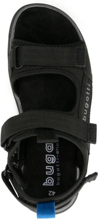Bugatti Creek sandalen met open neus Zwart