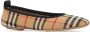 Burberry Pre-owned geruite ballerina's Beige - Thumbnail 2
