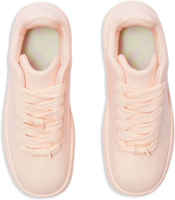 Burberry Boxing low-top sneakers Roze