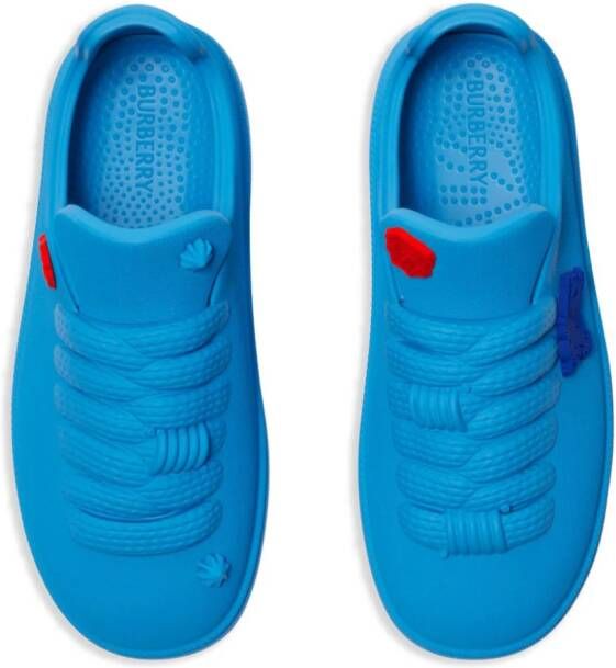 Burberry Bubble slip-on sneakers Blauw