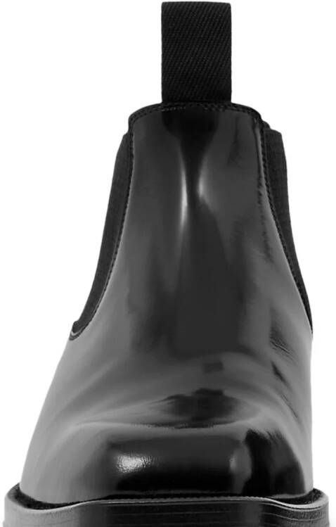 Burberry Chelsea laarzen met vierkante neus Zwart