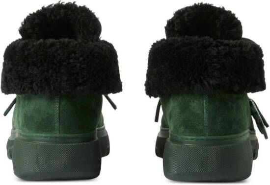 Burberry Creeper lammy laarzen Groen