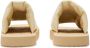 Burberry EKD Slab leren slippers Beige - Thumbnail 3