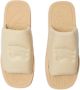 Burberry EKD Slab leren slippers Beige - Thumbnail 4