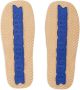 Burberry EKD Slab leren slippers Beige - Thumbnail 5