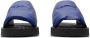 Burberry EKD Slab leren slippers Blauw - Thumbnail 2