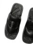 Burberry EKD Slab leren slippers Zwart - Thumbnail 2