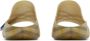 Burberry Equestrian Knight geruite slippers Beige - Thumbnail 3