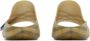 Burberry Equestrian Knight geruite slippers Beige - Thumbnail 3