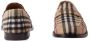 Burberry Geruite loafers Zwart - Thumbnail 4