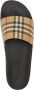 Burberry Geruite slippers Beige - Thumbnail 4