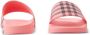 Burberry Geruite slippers Roze - Thumbnail 5