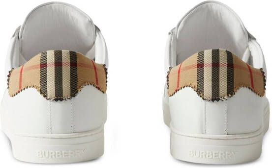 Burberry Leren sneakers Wit
