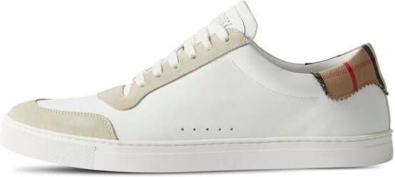 Burberry Leren sneakers Wit