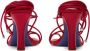 Burberry Ivy Shield 105 sandalen met bandjes Rood - Thumbnail 3