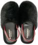 Burberry Kids Slippers met Vintage Check Zwart - Thumbnail 3