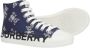 Burberry Kids Sneakers met logoprint Blauw - Thumbnail 2