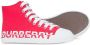 Burberry Kids Sneakers met logoprint Rood - Thumbnail 2