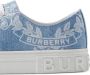 Burberry Kids Sneakers met print Blauw - Thumbnail 2