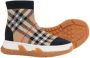 Burberry Kids Sneakers met Vintage Check Beige - Thumbnail 2