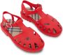 Burberry Kids Vintage Check sandalen Rood - Thumbnail 3