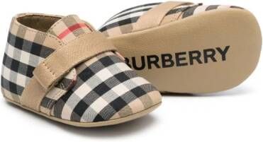 Burberry Kids Vintage Check sneakers Beige