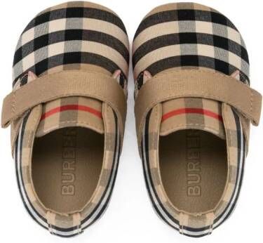 Burberry Kids Vintage Check sneakers Beige