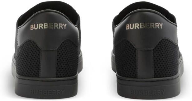 Burberry Gebreide sneakers Zwart