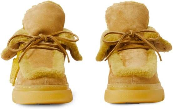 Burberry Creeper lammy laarzen Beige