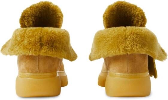 Burberry Creeper lammy laarzen Beige