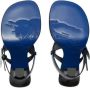 Burberry Bay leren sandalen Blauw - Thumbnail 5