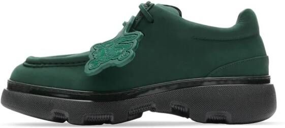 Burberry Leren derby schoenen Groen