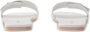 Burberry Leren slippers Wit - Thumbnail 3