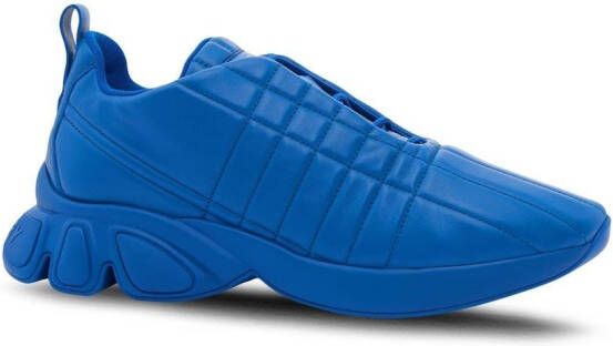 Burberry Leren sneakers Blauw