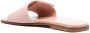 Burberry Slippers met logoplakkaat Roze - Thumbnail 3